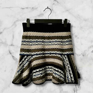 FP Free People knit A-line skirt sz XS 006